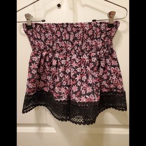 NEW Band of Gypsies Shorts Size M Black/Purple